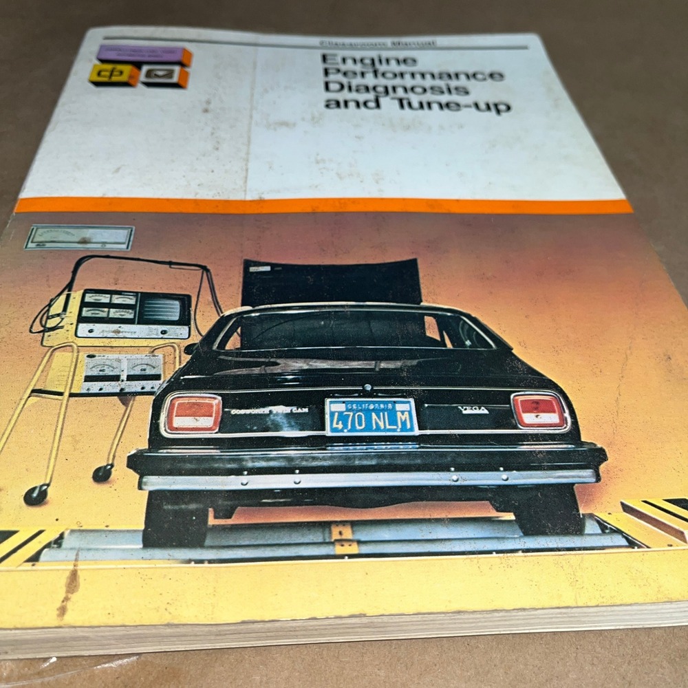 Chek Chart Engine Performance Diagnosis and Tune Up Manual Harper & Row Canfield
